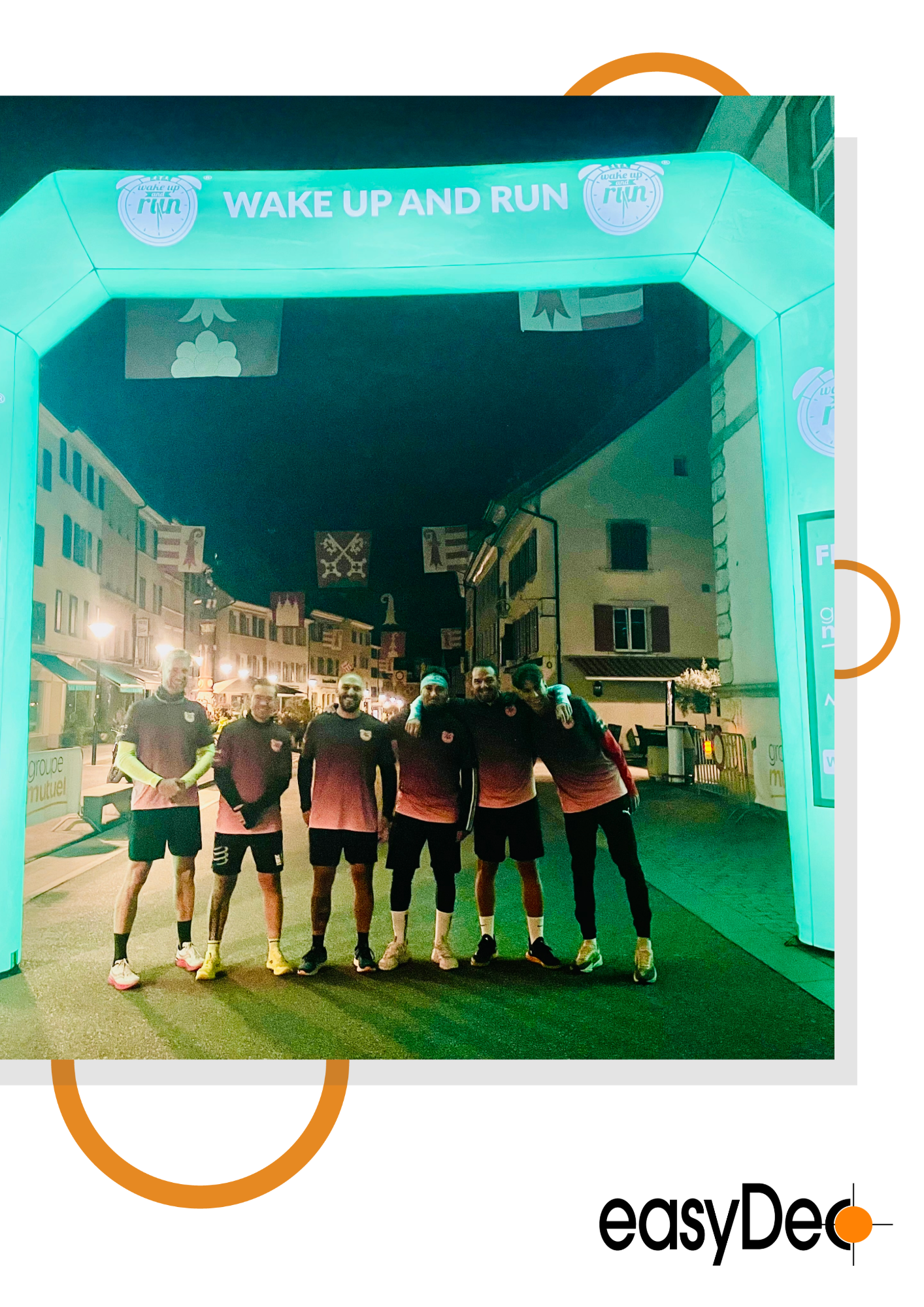 Wake up and run: easyDec at the rendezvous!