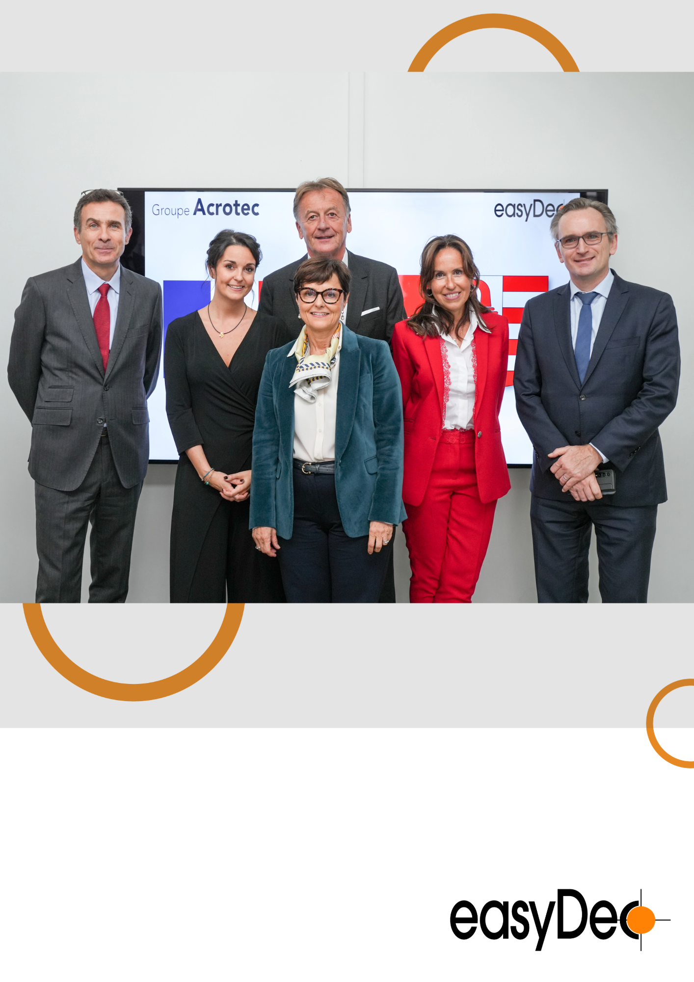 Visite de l’Ambassadrice de France chez easyDec