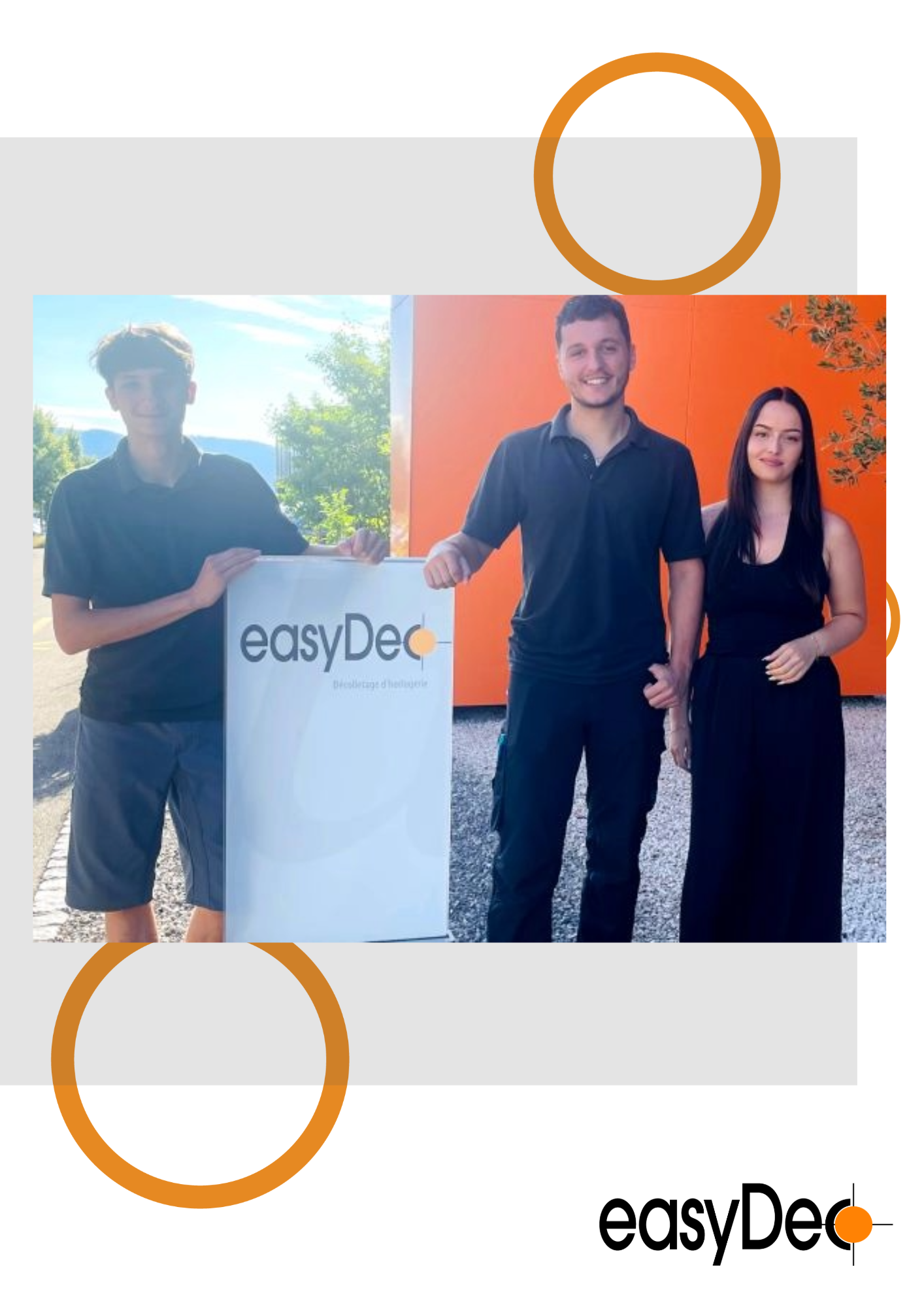 Congratulations to our three graduates!