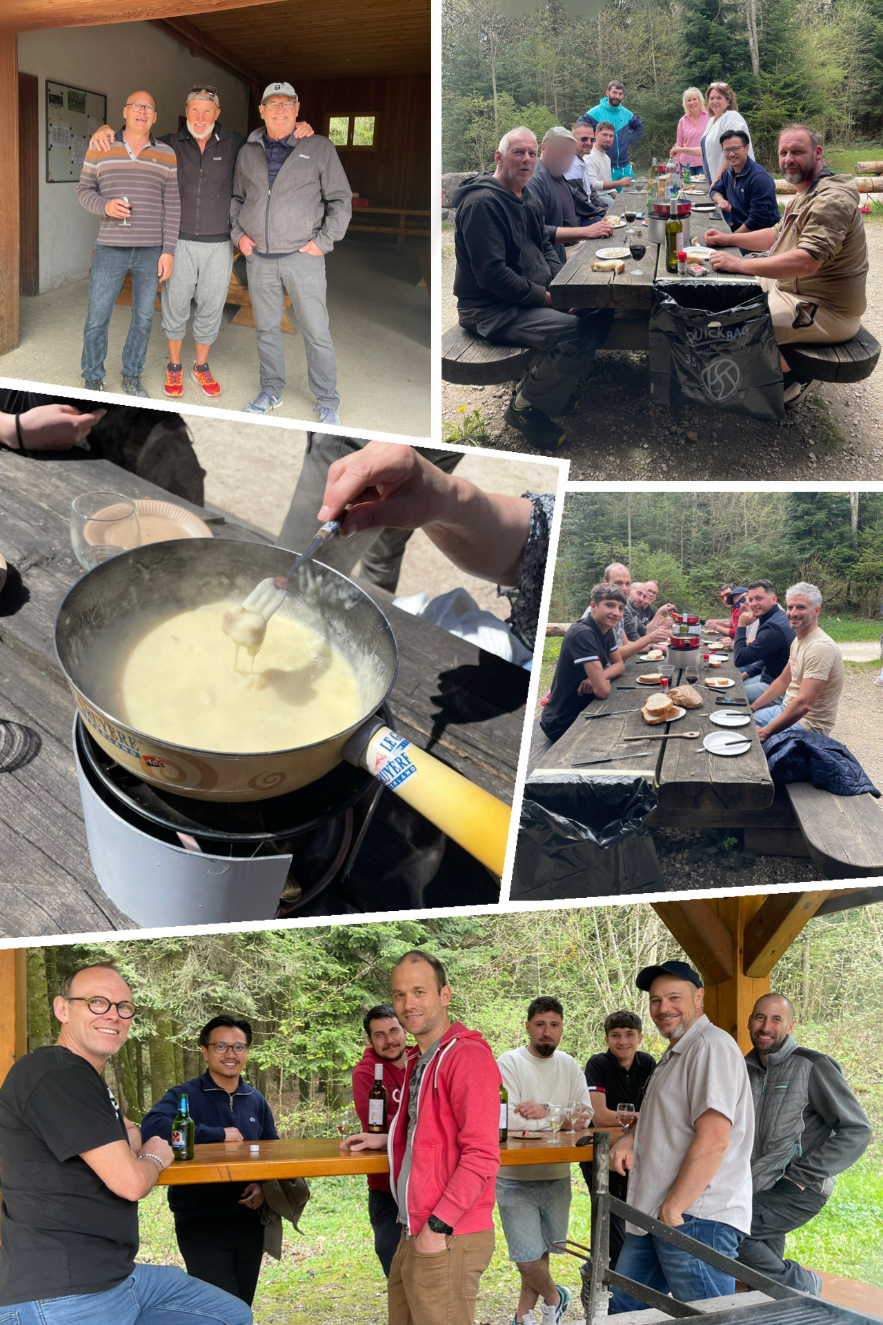 Une fondue de printemps placée sous le signe de la convivialité